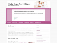 herpes-virus.info Webseite Vorschau