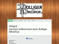 bolliger-bikeshop.ch Webseite Vorschau