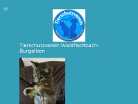 tierschutz-waldfischbach.de Webseite Vorschau
