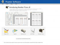 praetersoftware.com Webseite Vorschau