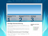 günstigekfzversicherung.net Webseite Vorschau