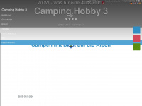 campinghobby.ch Webseite Vorschau