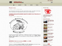 zeleznica.net Webseite Vorschau