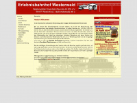 erlebnisbahnhof-westerwald.de Webseite Vorschau