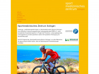 sportmedizin-solingen.de Webseite Vorschau