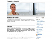 elizabethchurchill.com Webseite Vorschau