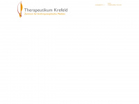therapeutikum-krefeld.de Webseite Vorschau