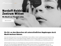 nordoff-robbins.org Webseite Vorschau