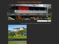 bloechliger-architekt.ch Webseite Vorschau