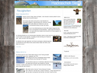steffihadraschek.de Webseite Vorschau