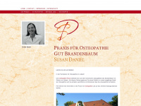 osteopathie-daniel.de Webseite Vorschau