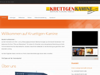 kruettgen-kamine.de Webseite Vorschau
