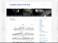 geraldgarcia.com Webseite Vorschau
