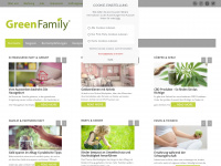 greenfamily.de Webseite Vorschau