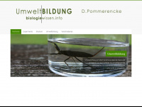 biologie-wissen.info Webseite Vorschau
