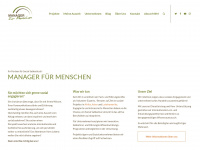 managerfuermenschen.com Webseite Vorschau
