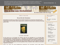 neckarstrand.blogspot.com Webseite Vorschau