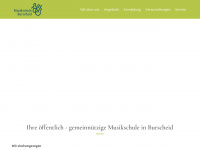 musikschule-burscheid.de Webseite Vorschau