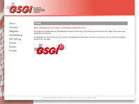 gsgi.ch Webseite Vorschau