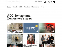 adc.ch Webseite Vorschau