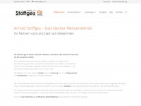 stoeffges-dach.de Webseite Vorschau