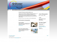 gruetzner-printservice.de Webseite Vorschau
