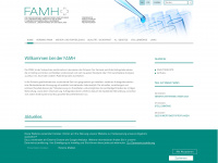 famh.ch Webseite Vorschau