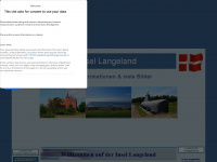 langeland-dk.de Webseite Vorschau