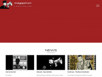 megaphon-tonstudios.de Webseite Vorschau