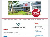 saaleschule.de Webseite Vorschau