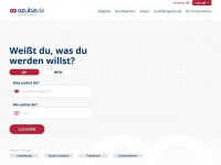 azubis.de Webseite Vorschau