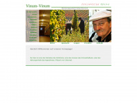 vinum-vinum.de Webseite Vorschau