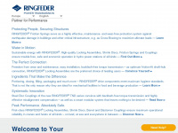 ringfeder.com Webseite Vorschau