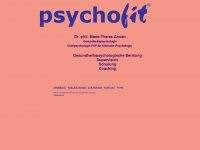 psychofit.ch Webseite Vorschau