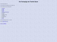 familie-baum.net Webseite Vorschau