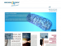 arcadia-eden.com Webseite Vorschau