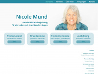 nicole-mund.de Webseite Vorschau
