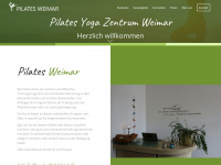 pilates-weimar.de Webseite Vorschau