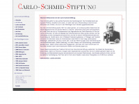 carlo-schmid-stiftung.de Webseite Vorschau