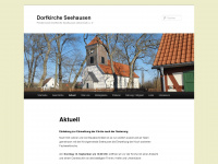 dorfkircheseehausen.de Webseite Vorschau