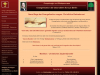 evangelisation-gospel-magic.de Webseite Vorschau