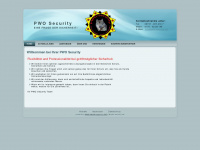 pwo-security.de Webseite Vorschau