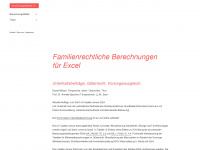 berechnungsblaetter.ch Webseite Vorschau
