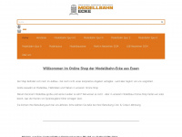 modellbahn-ecke.de Webseite Vorschau