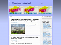 afghanistanprotest.de Webseite Vorschau