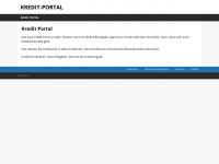 kredit-portal.net Webseite Vorschau