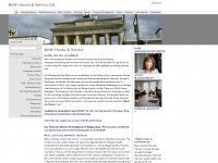 berlin-house-service.de Webseite Vorschau