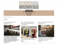 salzburger-armutskonferenz.at Webseite Vorschau
