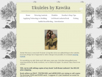 ukuleles.com Webseite Vorschau