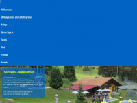 minigolf-brigels.ch Webseite Vorschau